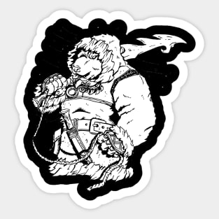 MEN BEAR Sticker